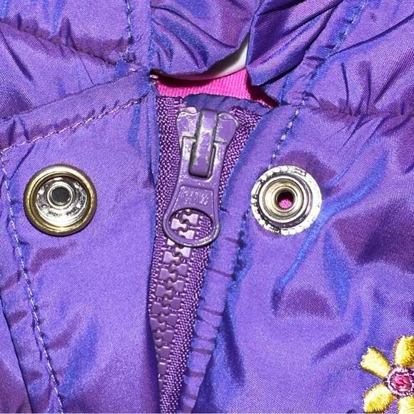 Rapunzel Coat 7/8 Disney Store Girls Jacket Tangled - Picture 6 of 11